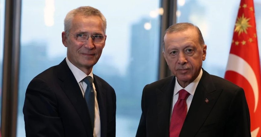 Cumhurbaşkanı Erdoğan, NATO Genel Sekreteri Stoltenberg ile görüştü