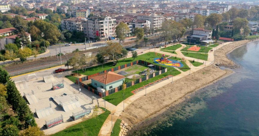 Yarımca'ya yeni sahil parkı