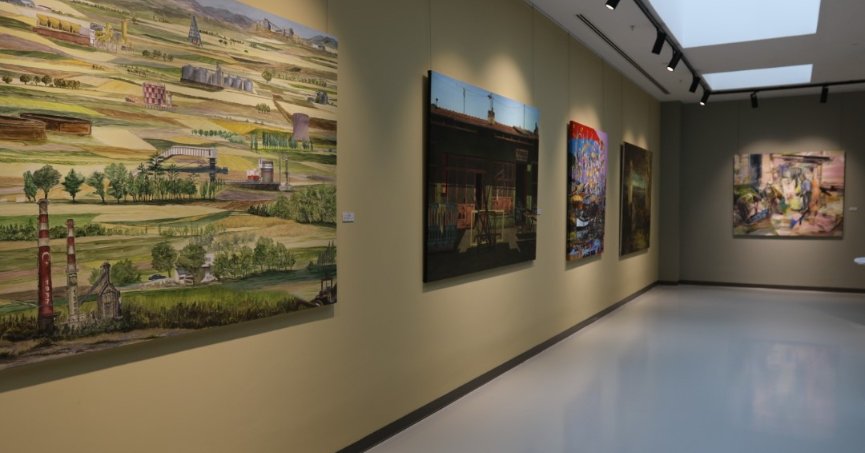 Cumhuriyetin 100. yılında tuval ve fırçayla eşsiz eserler ortaya koydular