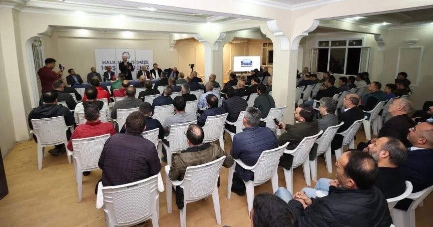 Başkan Büyükgöz vatandaşlara projelerini anlattı