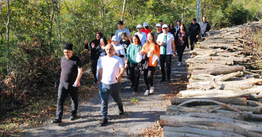 Başkan Söğüt,  Körfezli Gençlerle Yürüdü