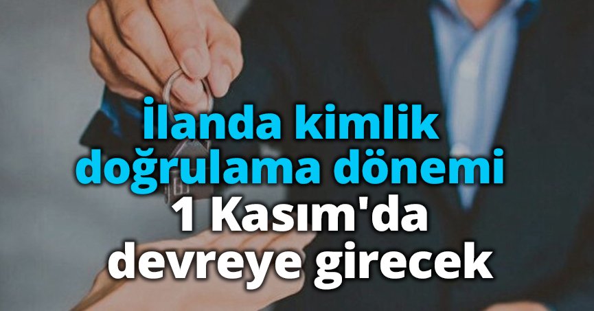 İlanda kimlik doğrulama dönemi: 1 Kasım'da devreye girecek