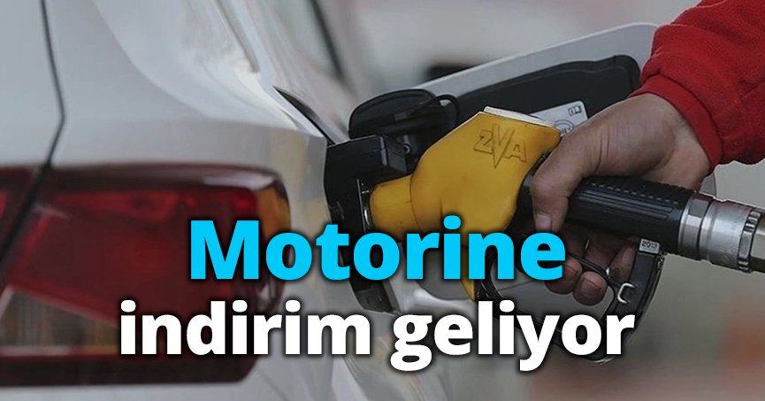 Motorine indirim geliyor