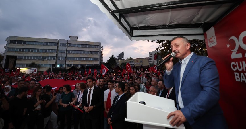 Başkan Büyükakın: Türkiye Cumhuriyeti devleti ilelebet payidar olacaktır