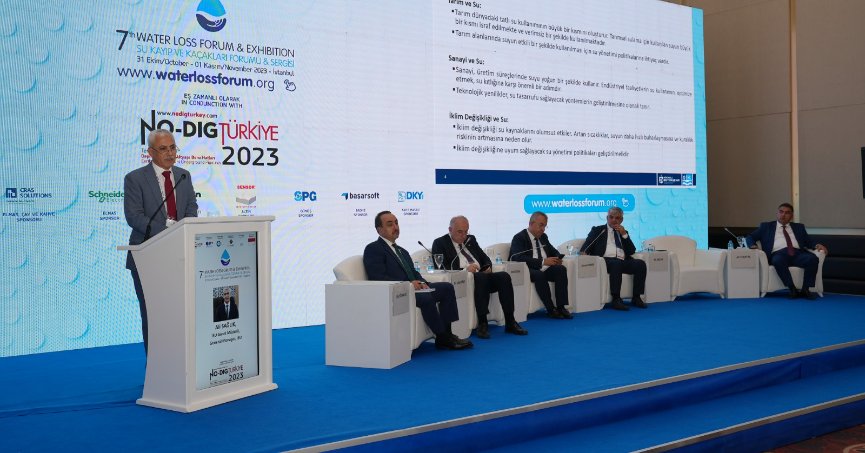 İSU GENEL MÜDÜRÜ ALİ SAĞLIK, İSTANBUL’DA DÜZENLENEN SU KAYIP VE KAÇAKLARI FORUMU'NDA KONUŞTU