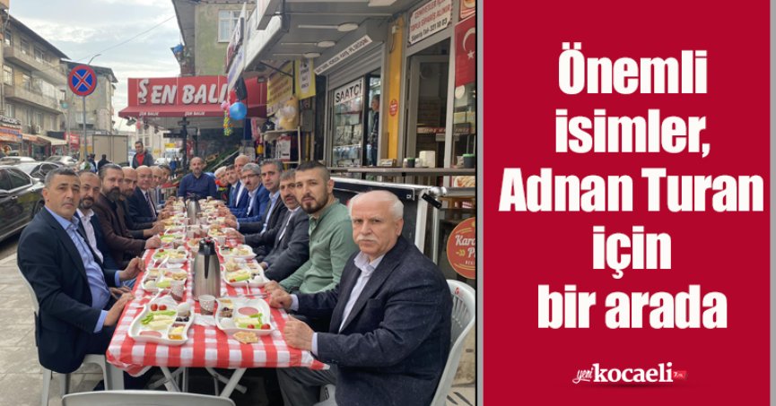 Önemli isimler, Turan için birada 