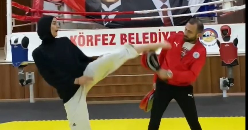 Körfezli Eslem Avrupa Şampiyonası’na hazırlanıyor