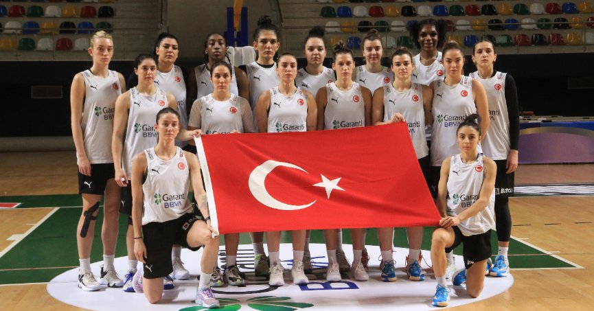 A Milli Kadın Basketbol Takımı'nda Slovakya maçı hazırlıkları sürüyor