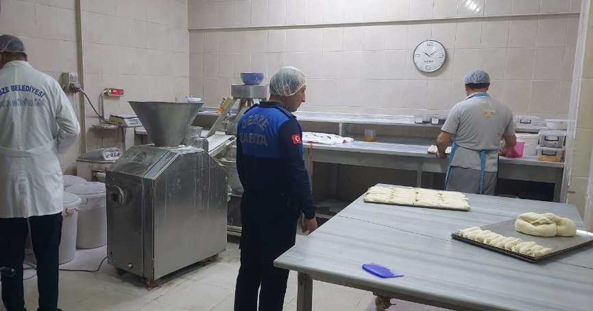 Gebze'de fırınlar denetlendi