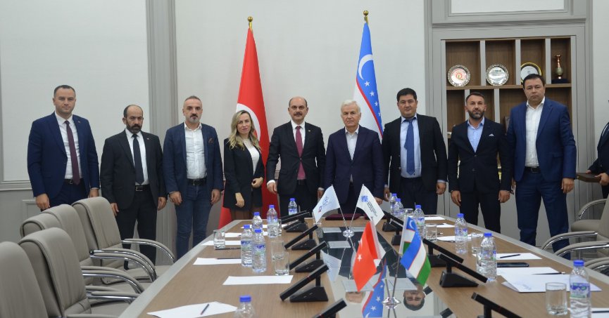 KÖRFEZ TİCARET ODASI ÖZBEKİSTAN TİCARET VE SANAYİ ODASI İLE KARDEŞ ODA PROTOKOLÜ İMZALADI 