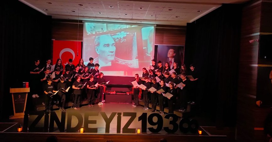 Özel Kocaeli Bilnet Okulları Gazi Mustafa Kemal’i Minnet ve Özlemle Andı