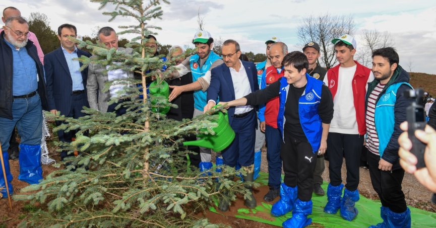 1 Milyon Fidan Toprakla Buluşuyor