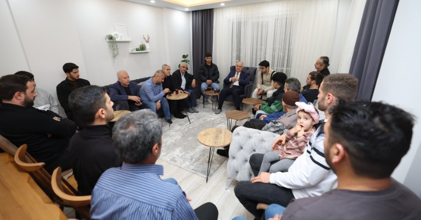 Başkan Aygün’den Hane Ziyaretleri