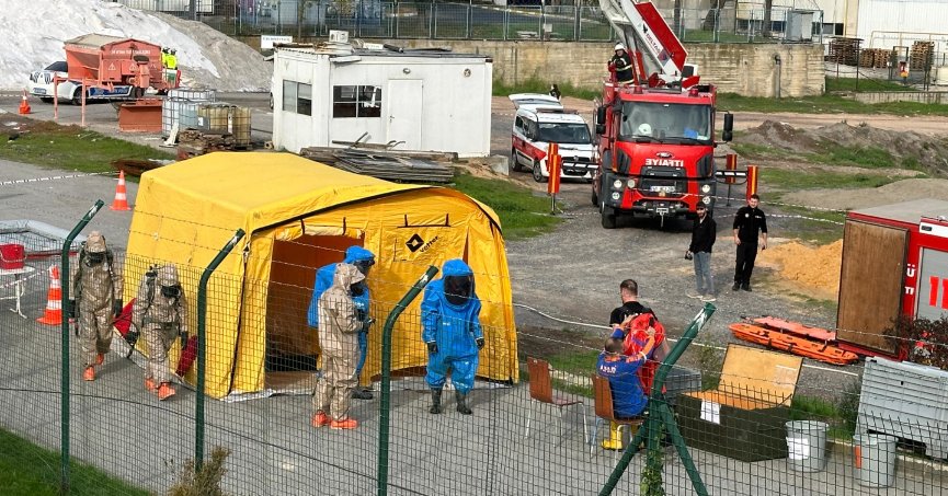 Büyükşehir’den AFAD’ın tatbikatına destek