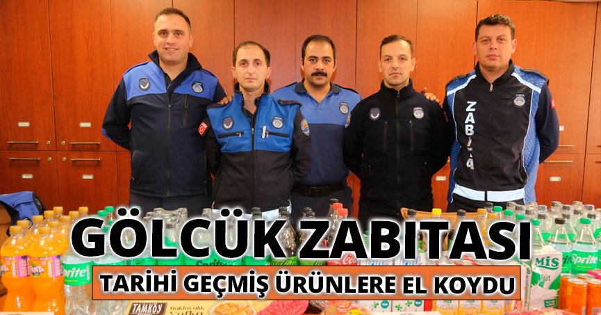 GÖLCÜK ZABITASI TARİHİ GEÇMİŞ ÜRÜNLERE EL KOYDU