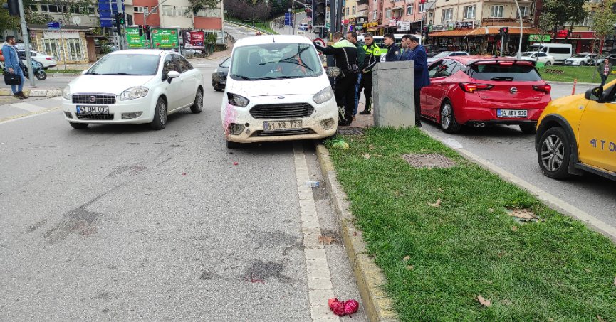 Her yeri kırmızı görünce çarptığı yayanın kanı sandı, sinir krizi geçirdi