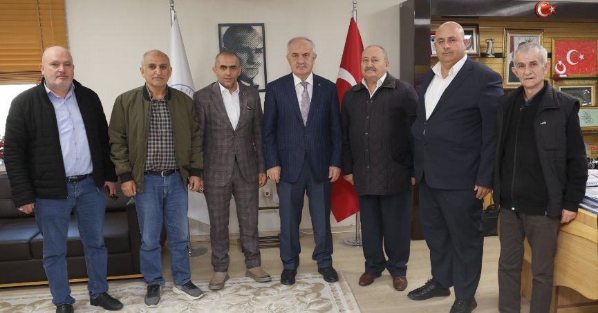 Sarıkamışlılar Derneği’nden Başkan Aygün’e Ziyaret