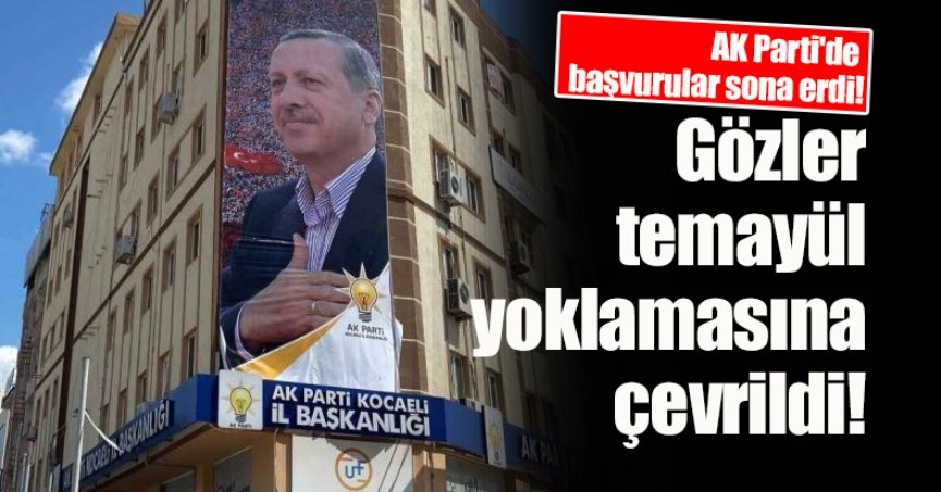 Gözler temayül yoklamasına çevrildi!