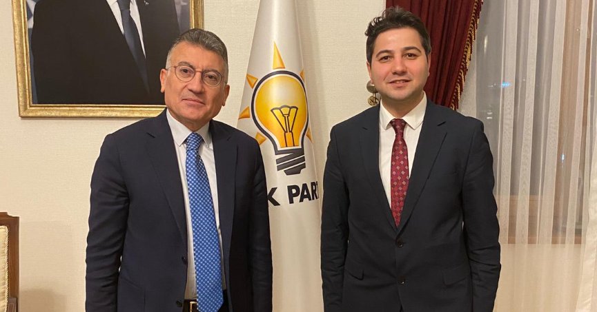 AK Parti Grup Başkanı Güler genç aday adayı Selvi ile görüştü