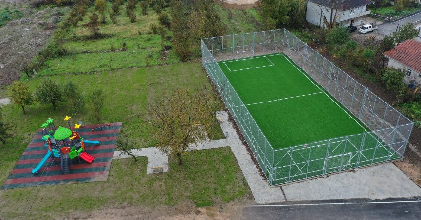 Karadenizliler Mahallesi'ne yeni sosyal alan