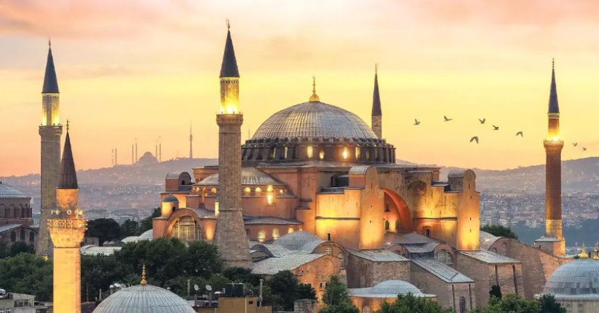 AK PARTİLİ BELEDİYELER GAZZE İÇİN AYASOFYA’DA BULUŞTU