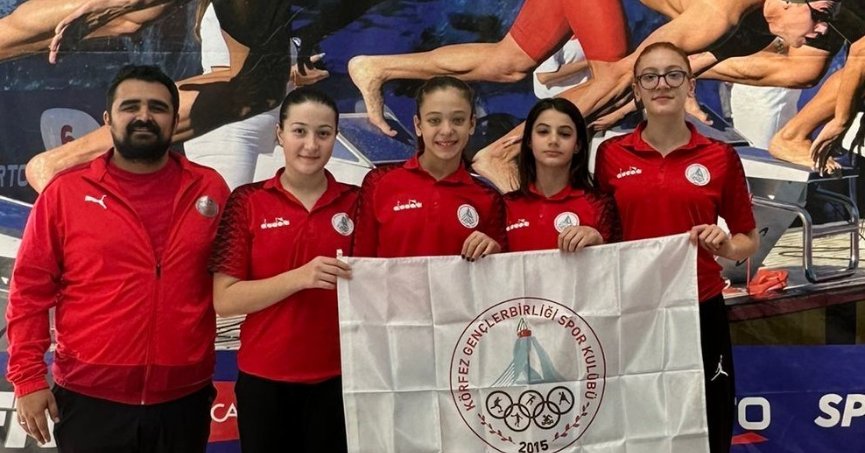 Körfezli yüzücülerden yeni şampiyonluklar