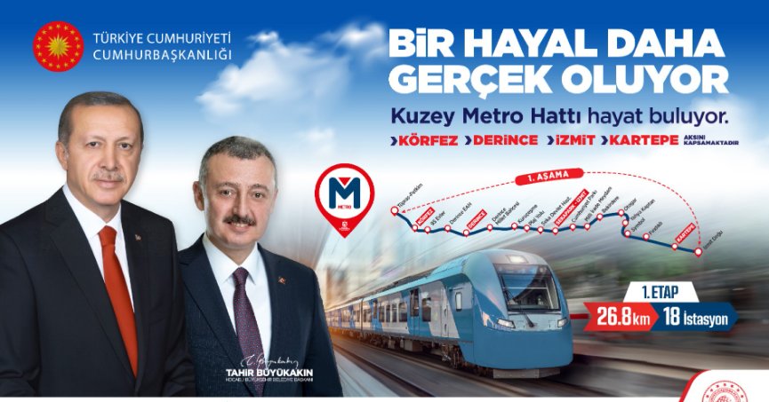 Kuzey Metro hattında devir protokolü imzalandı
