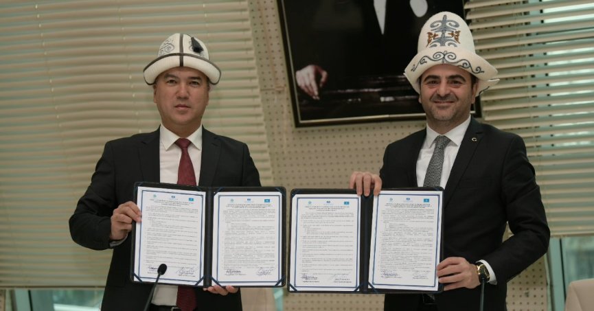 Başiskele ile Kırgızistan’ın Çolpon Ata Kenti Kardeş Şehir Oldu     