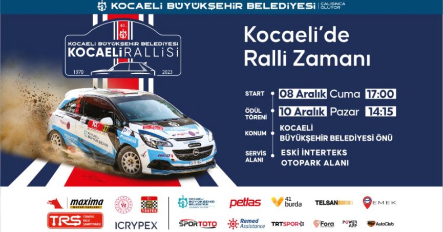 Büyükşehirle ralli organizasyonuna hazır mısınız?