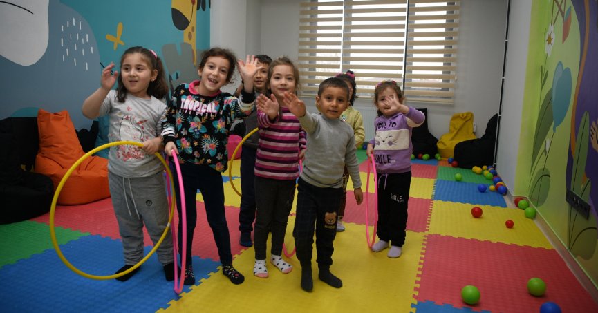 Hem yetişkinlerin hem miniklerin gözde mekanı: 