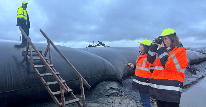 Dip çamuru temizliğine uluslararası basından ilgi