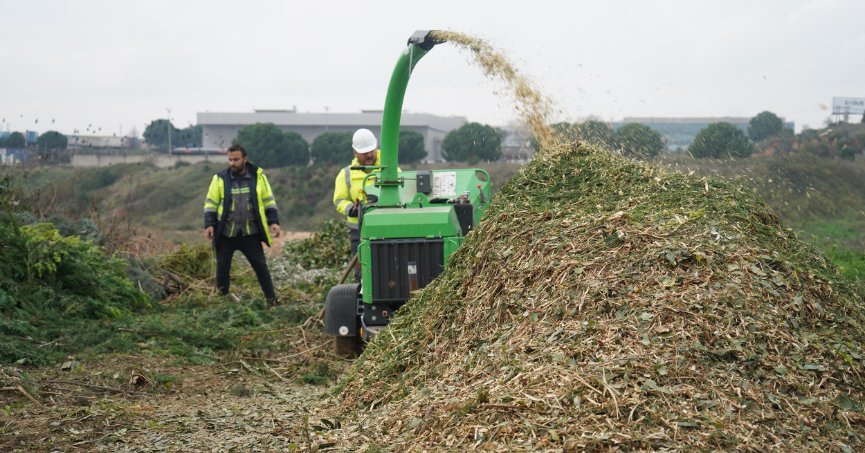 Dal ve bitki atıkları gübreye dönüşüyor