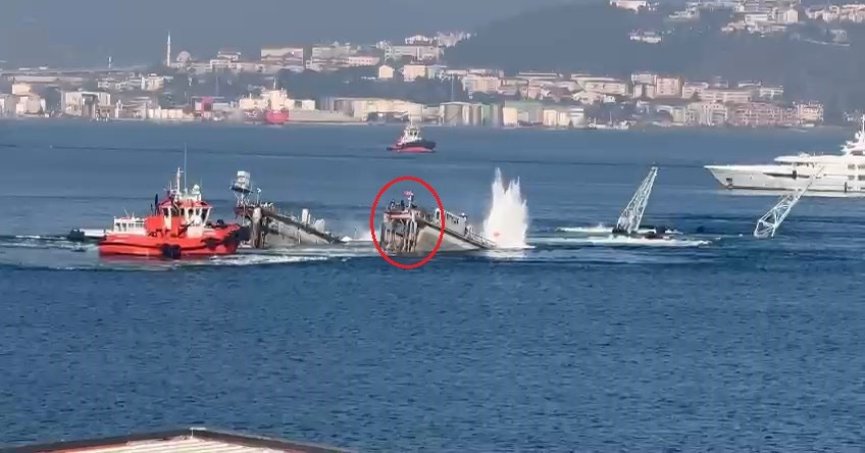 Batan yüzer havuzdan denize atladılar