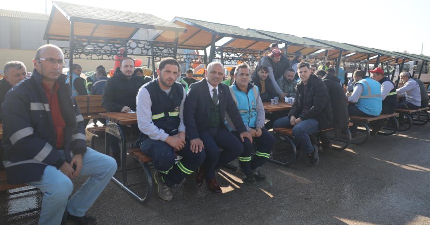 Başkan Söğüt, “Yapılan her hizmette alın teriniz var”