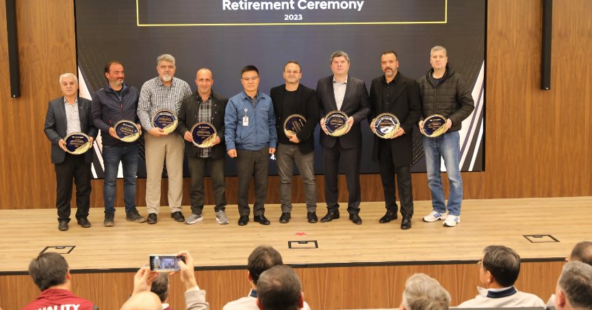 Hyundai Assan emekli çalışanlarıyla vedalaştı