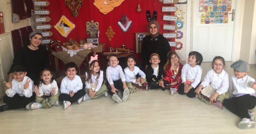 Bilgi Köprüsü Kids Anaokulu öğrencileri Yerli Malı Haftası’nı kutladı