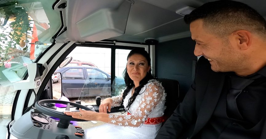 Süpürge Aracından Gelin Arabası