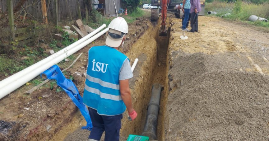 İSU, İZMİT KURTDERE’DE ALTYAPI ÇALIŞMALARINDA SONA YAKLAŞTI