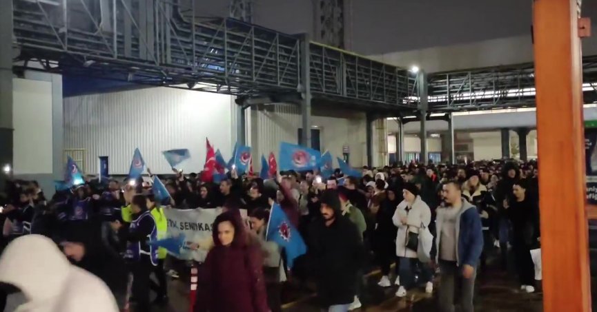 Ford Otosan'daki eylem 4'üncü gününde