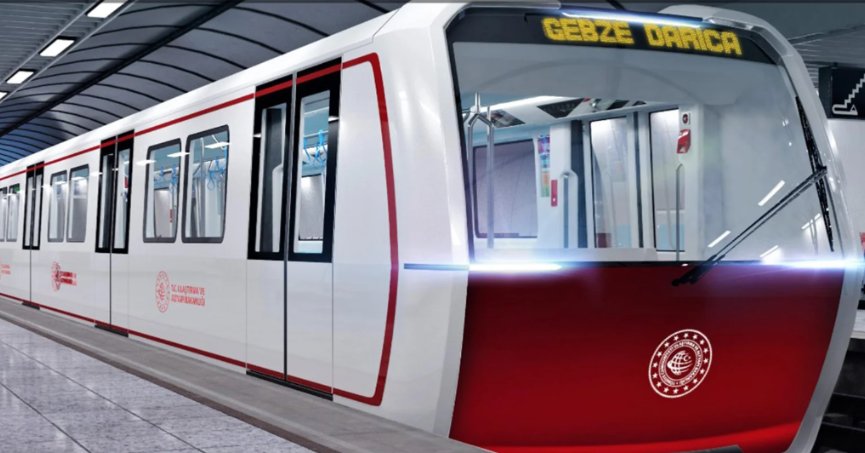 Gebze-Darıca Metrosunun test sürüşü yapıldı