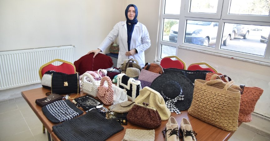 KARTEPELİ KADINLARDAN MUHTEŞEM ÖRGÜLER