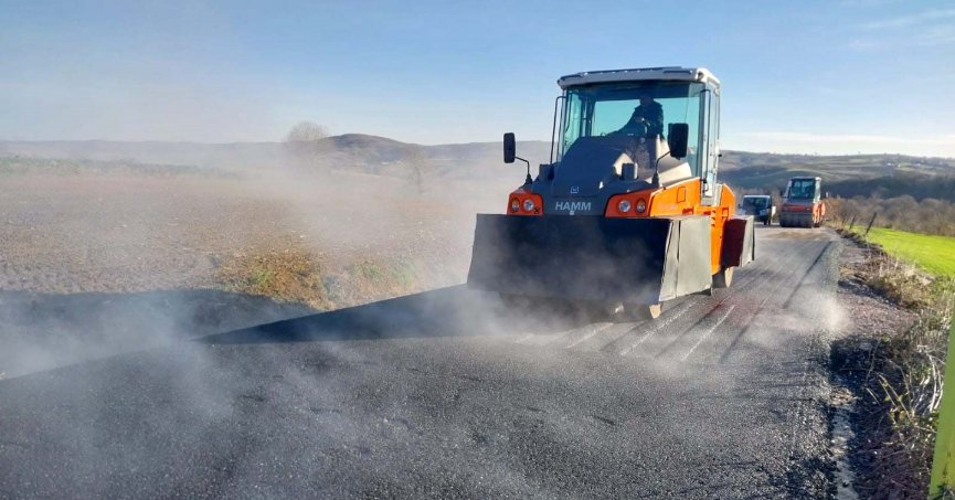 Kandıra Akçakese-Boşnaklar yolu asfaltlandı