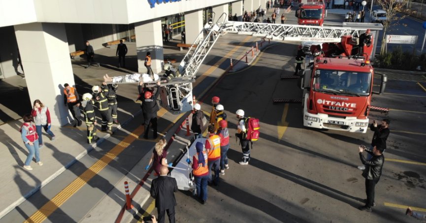 Büyükşehir İtfaiyesi güven veriyor