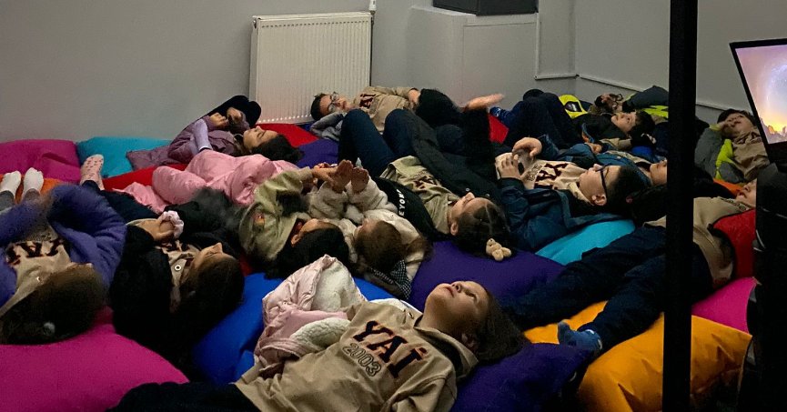 Çocukların planetaryum deneyimi