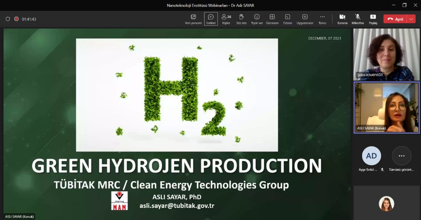 GTÜ Enerji ve Nanoteknolojiyi Buluşturdu 