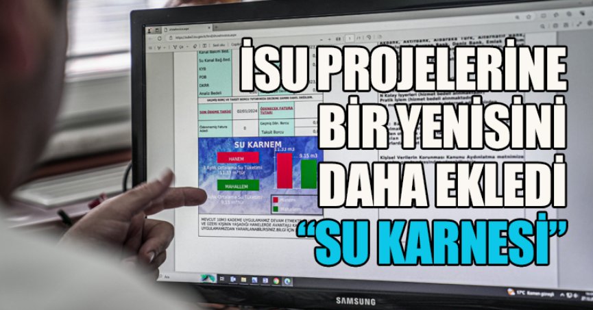 ABONELERE ÖZEL 'SU KARNESİ'