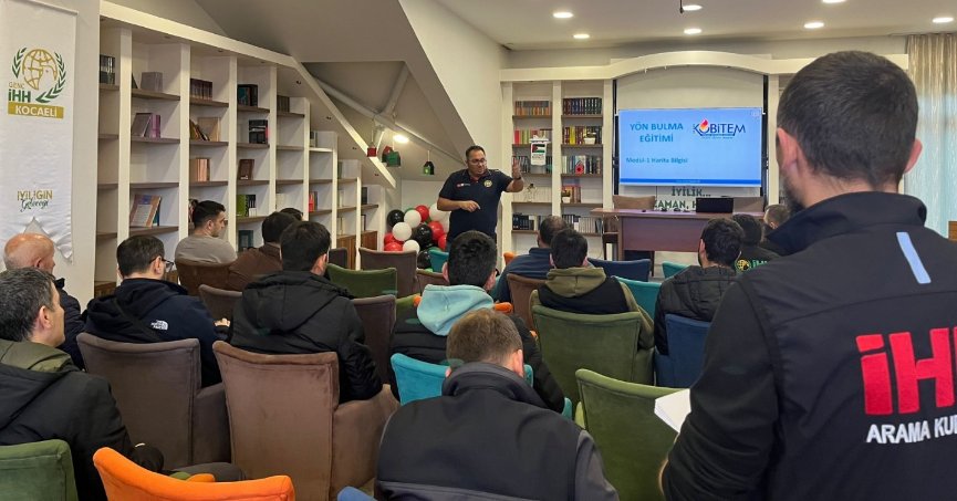 Büyükşehir İtfaiyesi’nden İHH’ya eğitim desteği