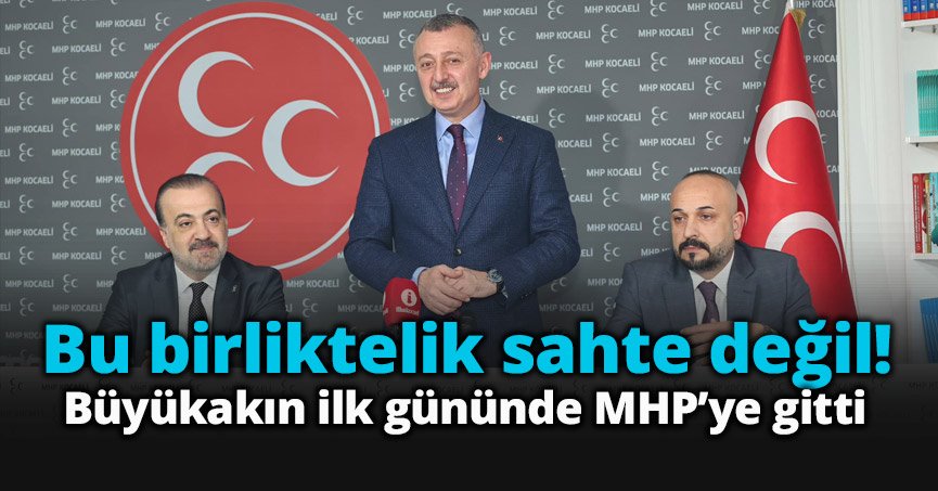 Büyükakın MHP'ye gitti!