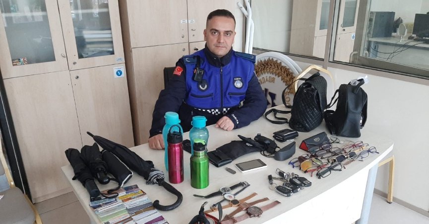 Kayıp eşyalar muhafaza altında