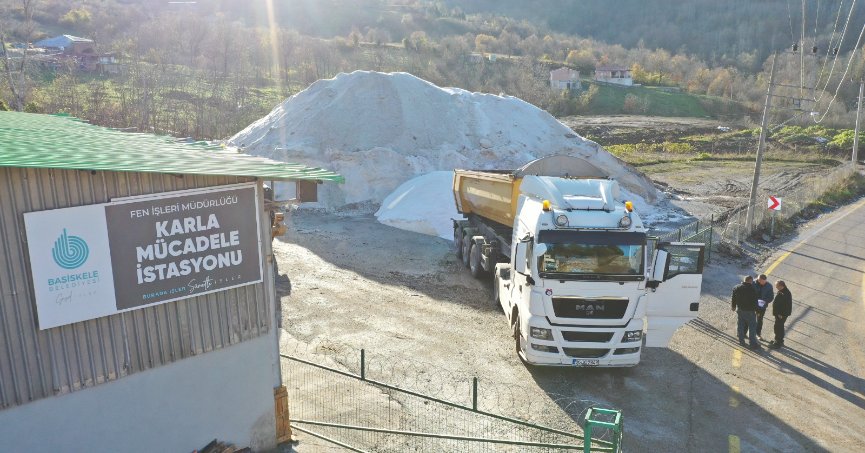 Başiskele Belediyesi Karla Mücadeleye Hazır